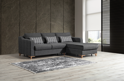 Java Hörnsoffa med Fatölj