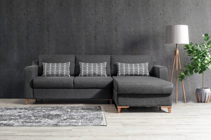 Java Hörnsoffa med Fatölj