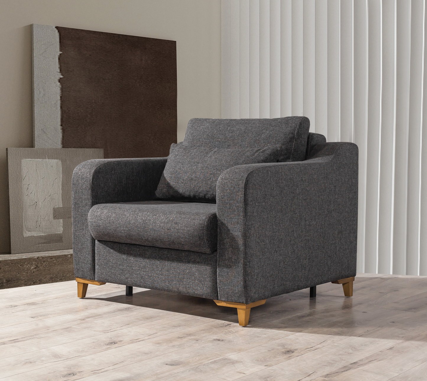 Java Hörnsoffa med Fatölj