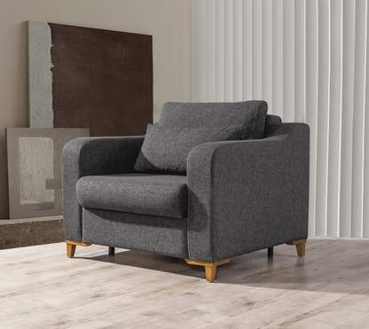 Java Hörnsoffa med Fatölj