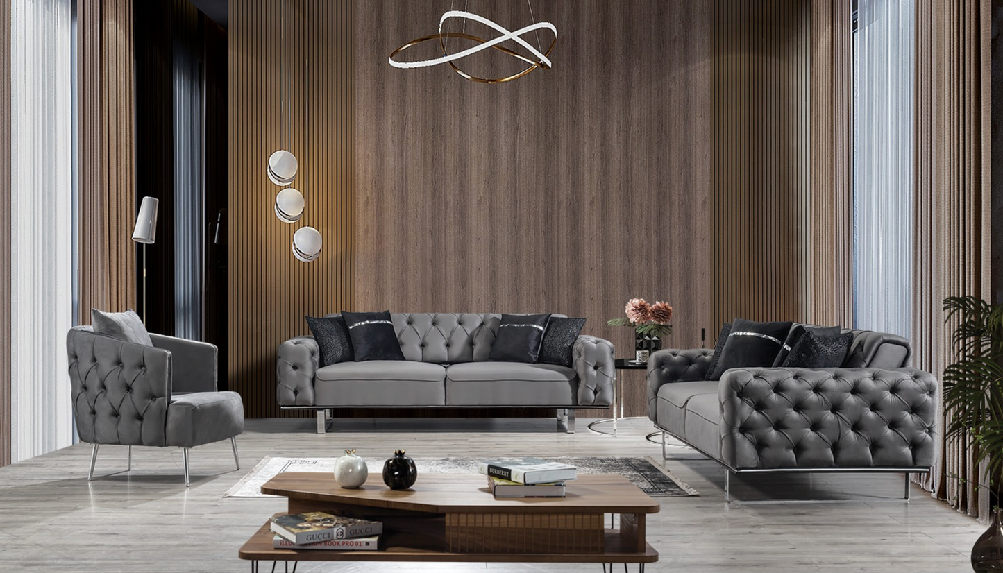 Lila 3+3+1 Soffgrupp