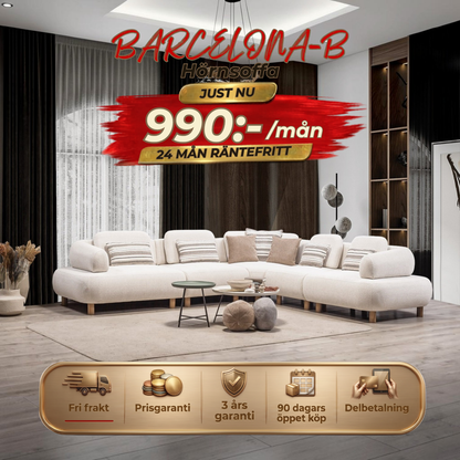 Barcelona-B Corner Sofa