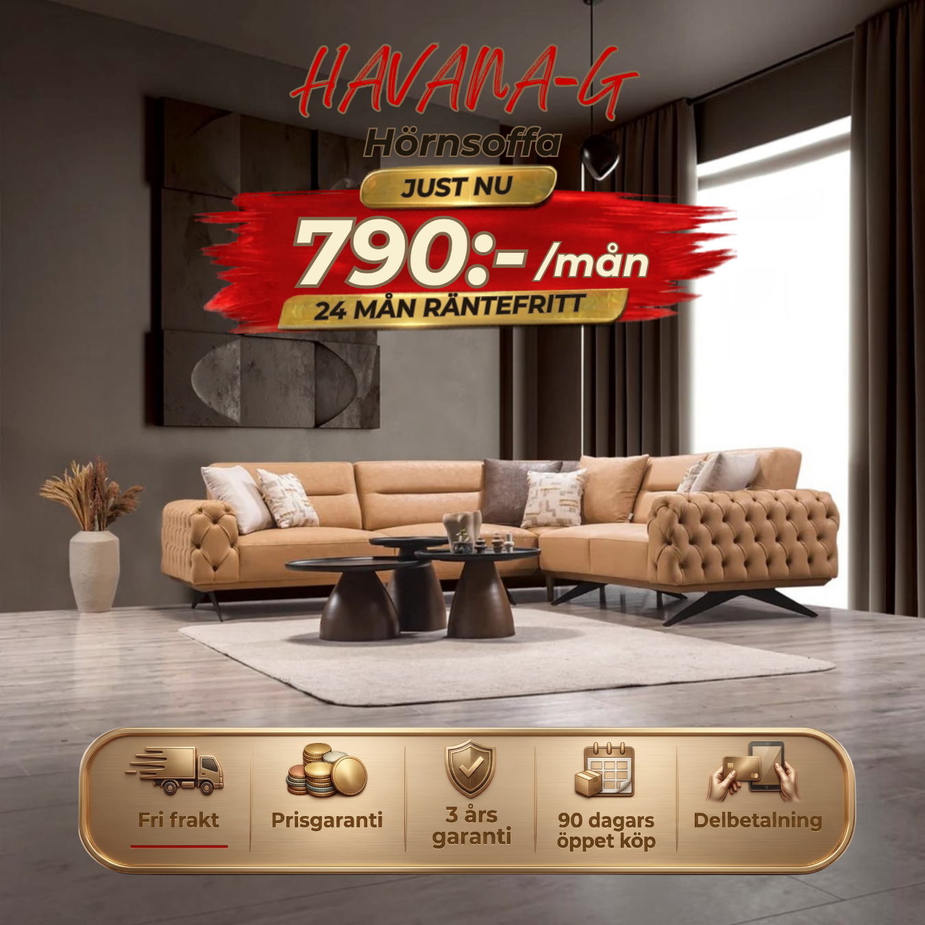 Havana-G Corner Sofa