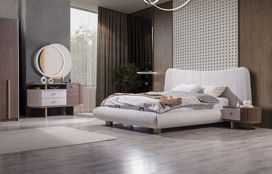 Rubato Sovrumsset ( säng+ 2 st sängbord+ Sminkbord )