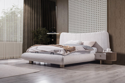 MONACO HemPaket (Panda-B 3-Sits Soffa – Rubato TV-Bänk – Rubato Soffbord – Rubato Säng med förvaring)