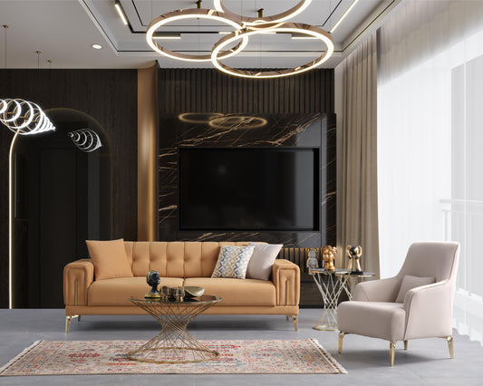 Elit 3+3+1 Sofa Set