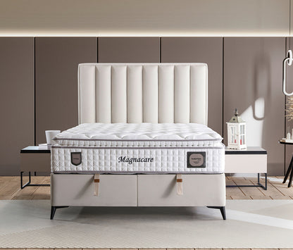 Magnecare Säng-Huvudgavel-Madrass-Förvaring
