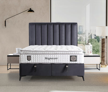 Magnecare Säng-Huvudgavel-Madrass-Förvaring