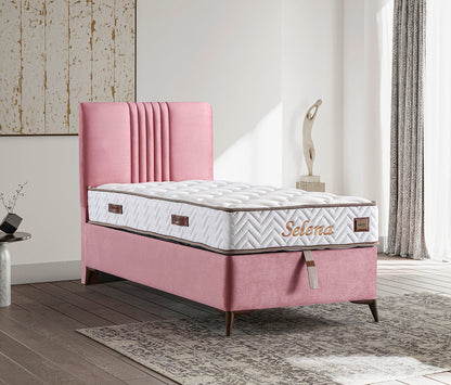 Selena Säng-Huvudgavel-Madrass-Förvaring