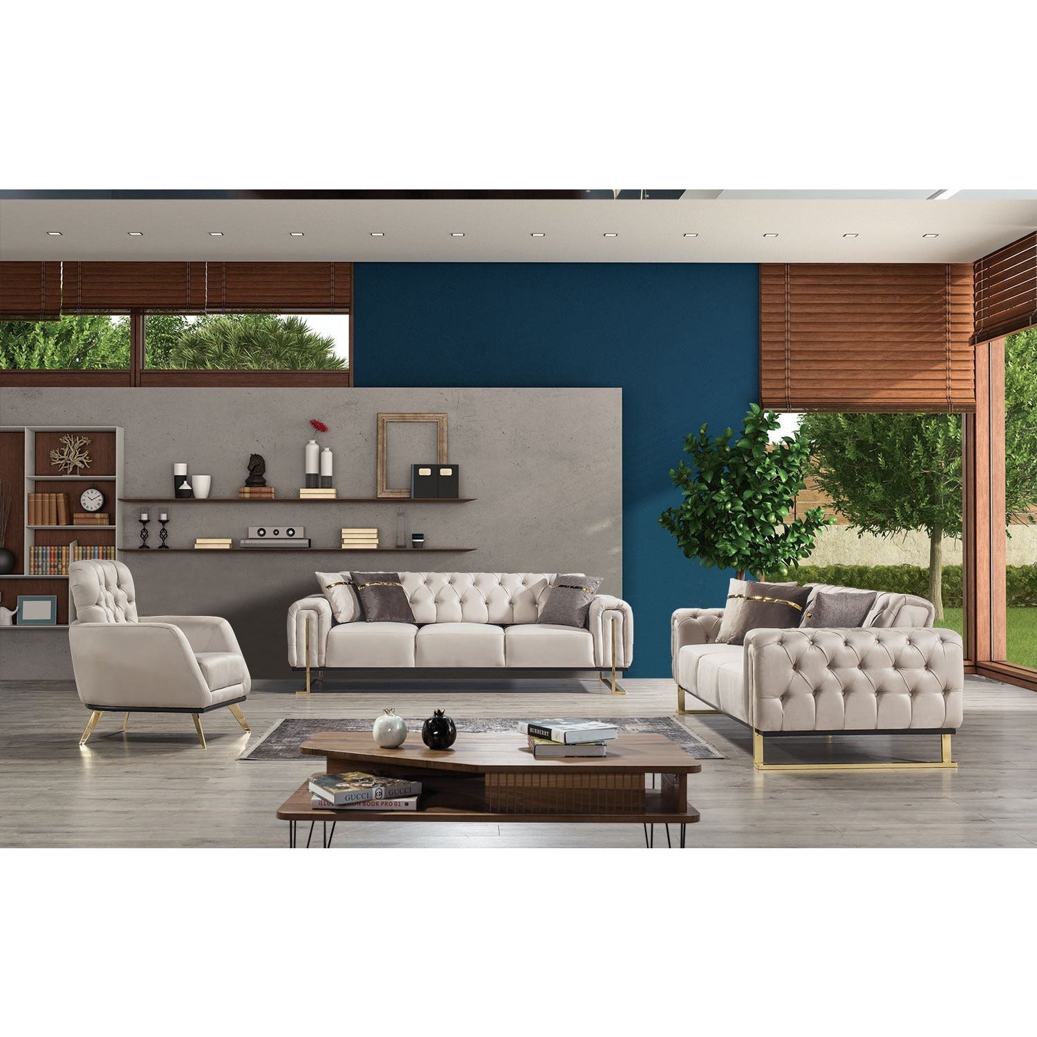 Nova 3-Sits Soffa - LINE Furniture Group