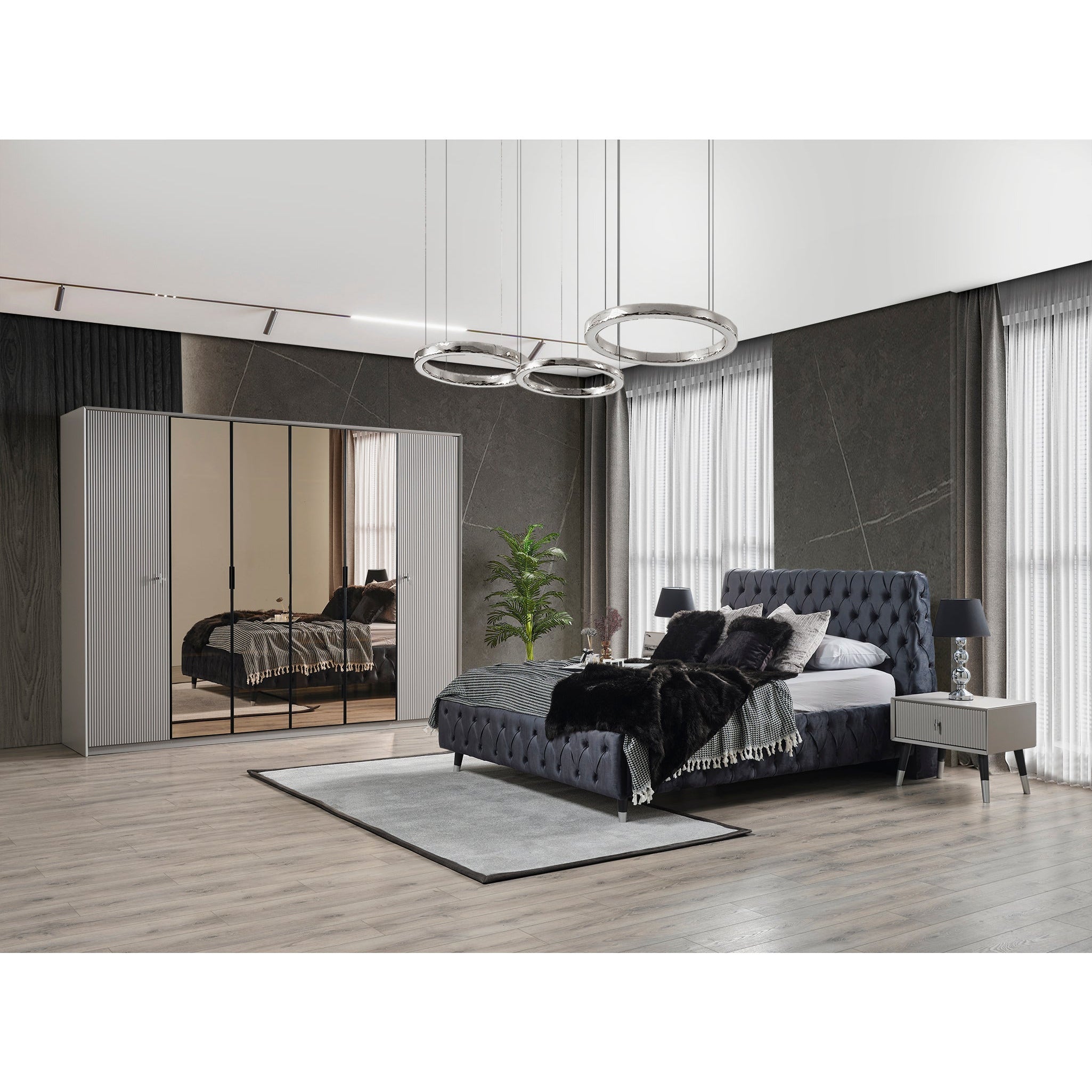 Acelya Säng med Förvaring - LINE Furniture Group