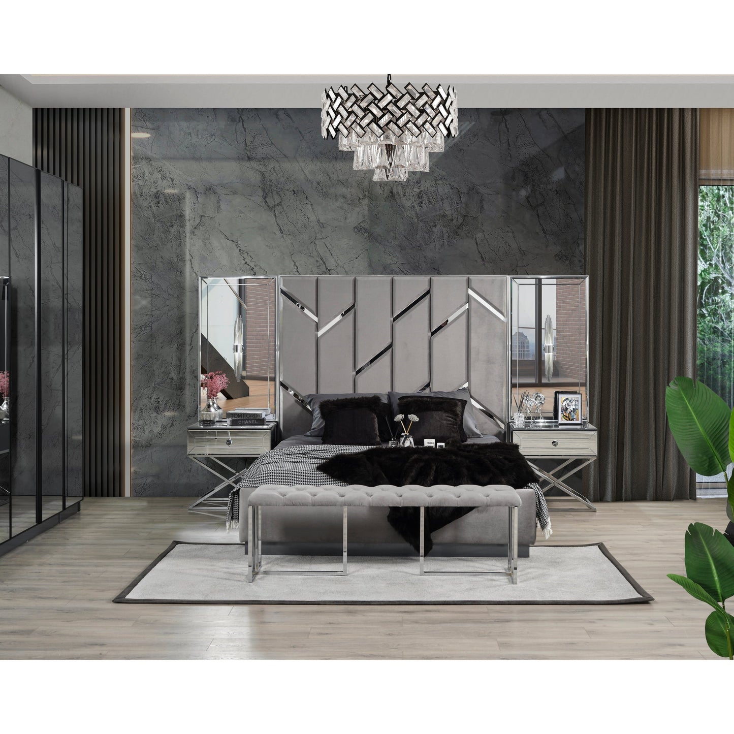 Inci Säng med Förvaring - LINE Furniture Group