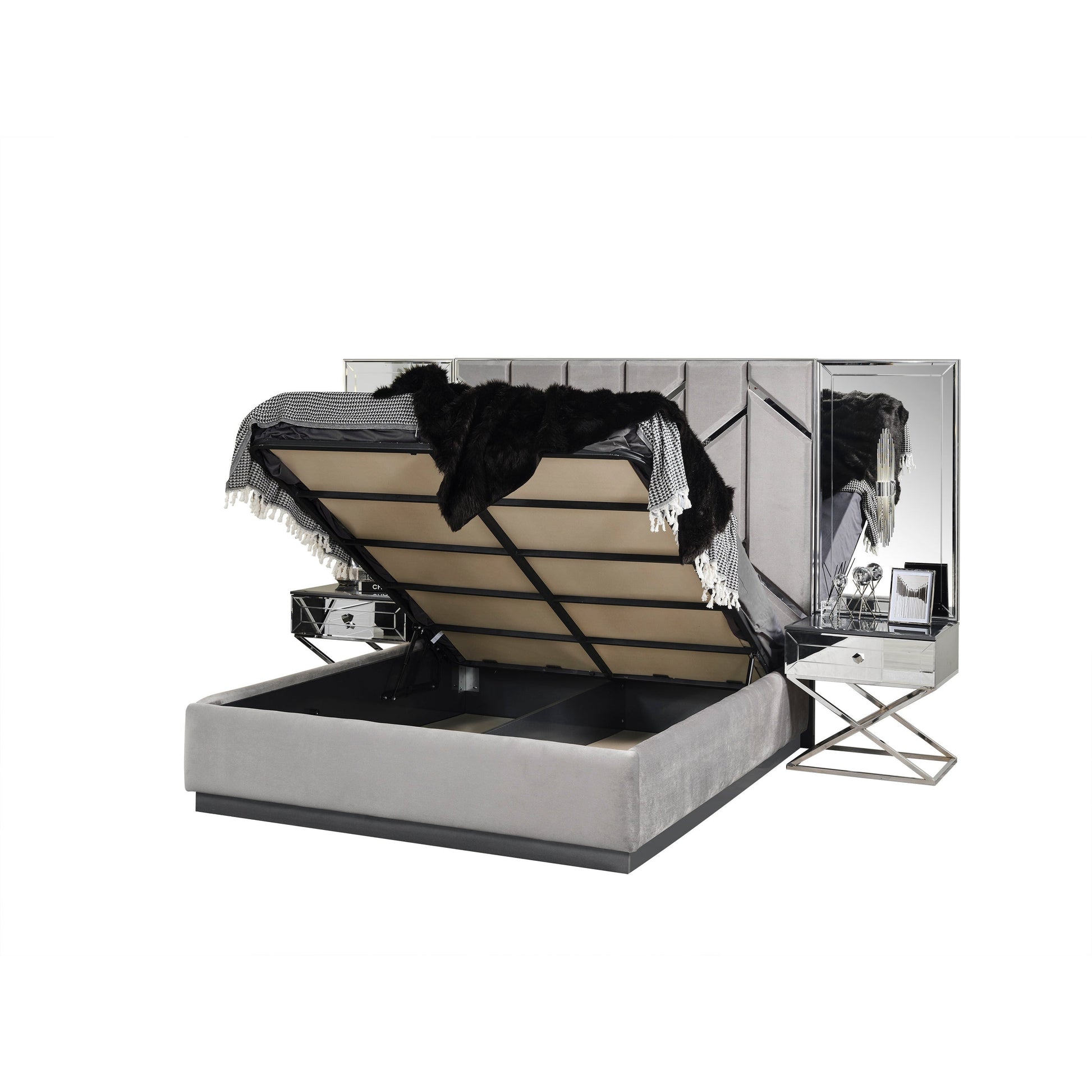 Inci Säng med Förvaring - LINE Furniture Group