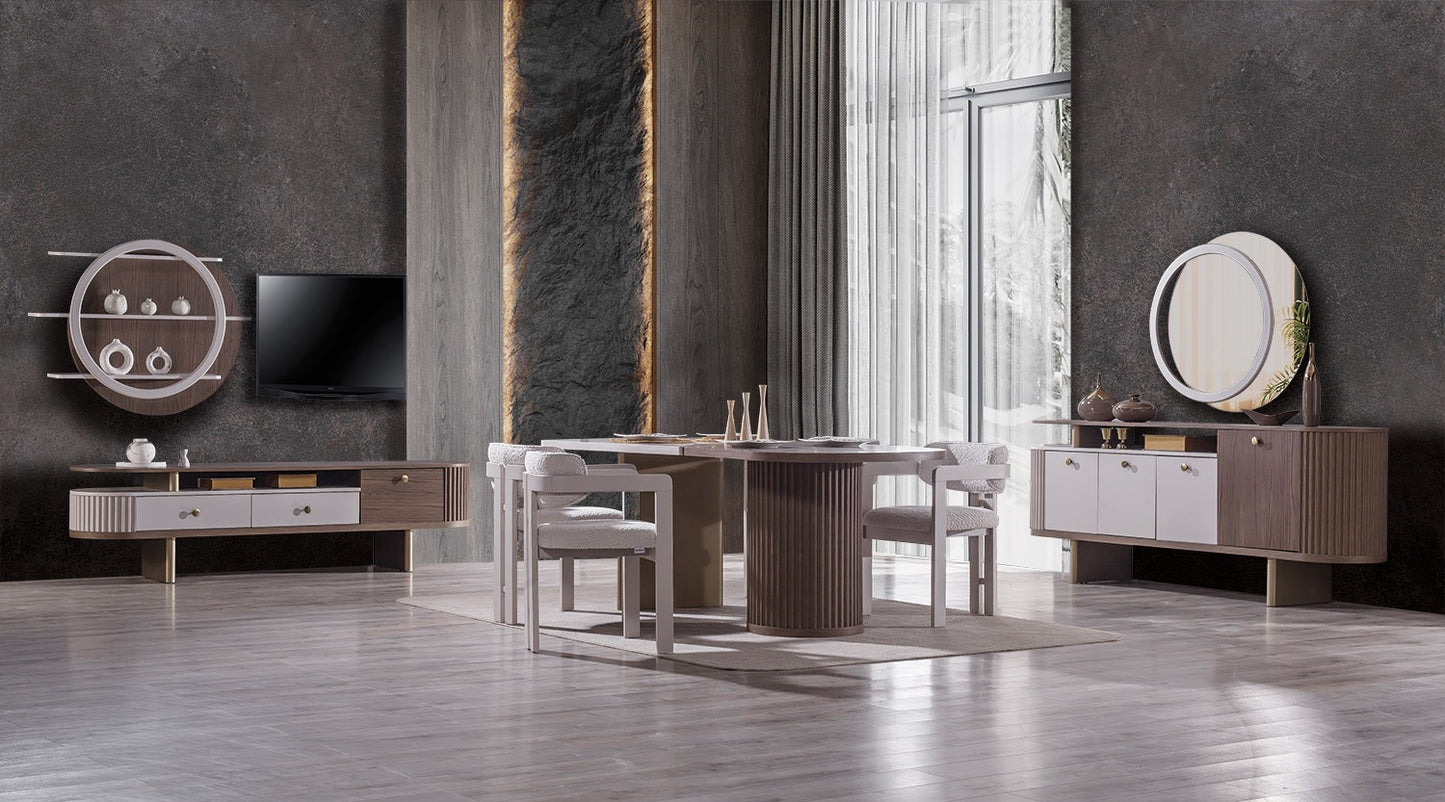 Rubato Tv-Bänk + Coffee Table