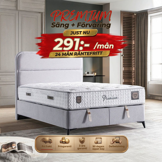 Premium Bed-Headboard-Storage
