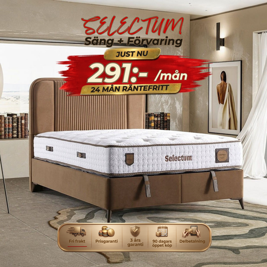 Selectum Bed-Headboard-Storage