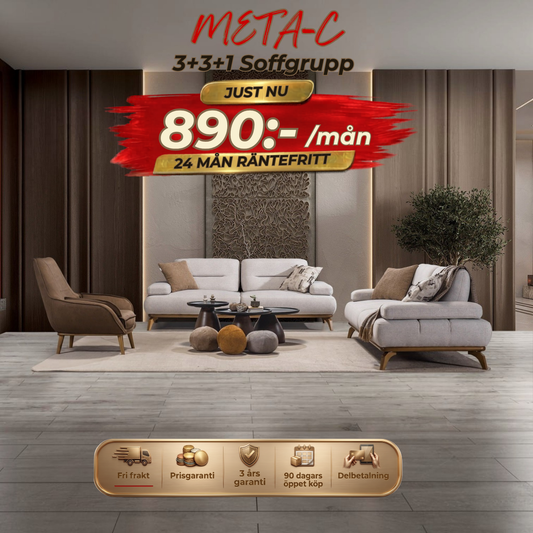 Meta-C 3+3+1 Soffgrupp