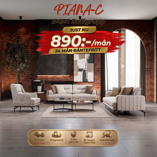 Piana-C 3+3+1 Soffgrupp