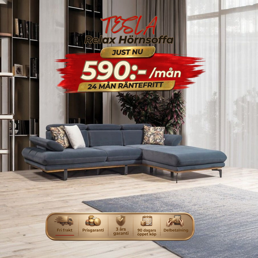 Tesla Relax Corner Sofa