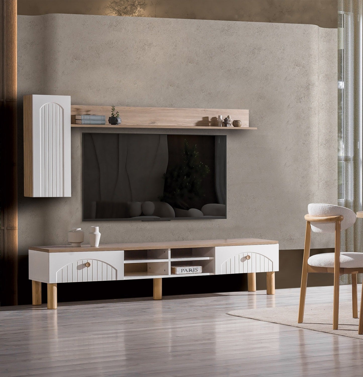 Baha Tv-Bänk+Soffbord