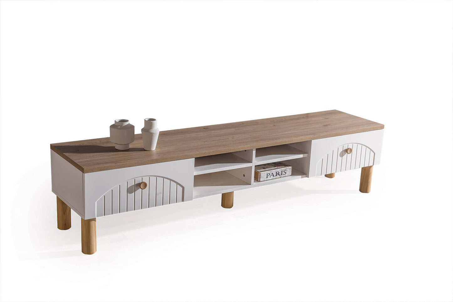 Baha Tv-Bänk+Coffee Table
