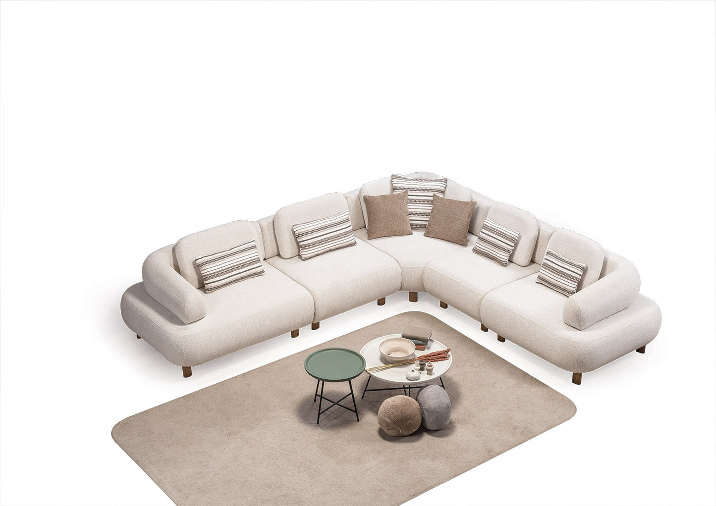 Barcelona-B Hörnsoffa