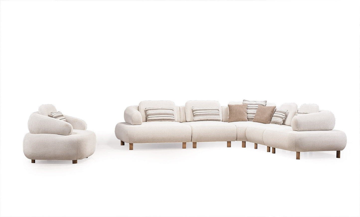 Barcelona-B Hörnsoffa