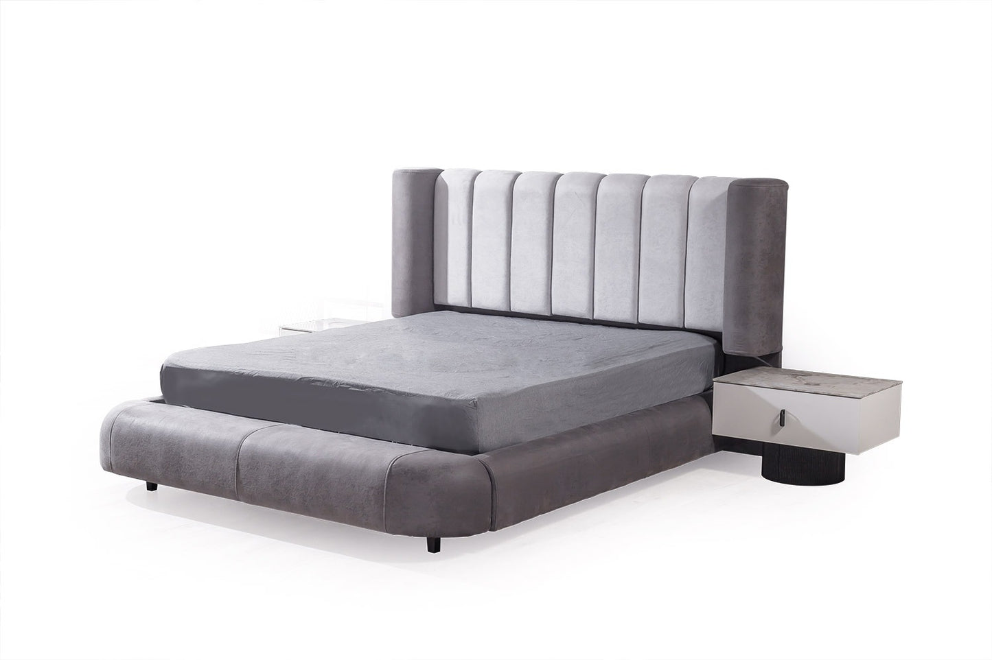 Barcelona Sovrumsset( Säng-2 st sängbord-Sminkbord-Spegel)