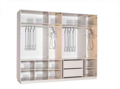 Avva  Wardrobe 6-Dörr