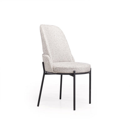 Barcelona Dining Table (rund) with  4 Savana Chairs