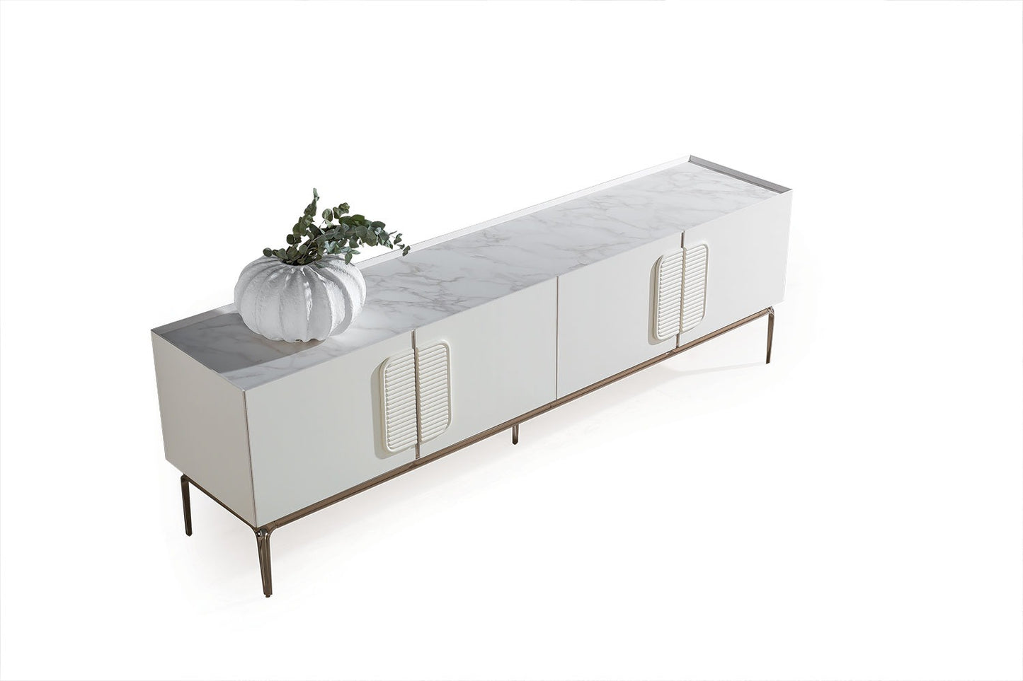 ROMA HemPaket (Panda 3-Sits Soffa – Madrid TV-Bänk – Madrid Soffbord – Madrid Säng med förvaring)