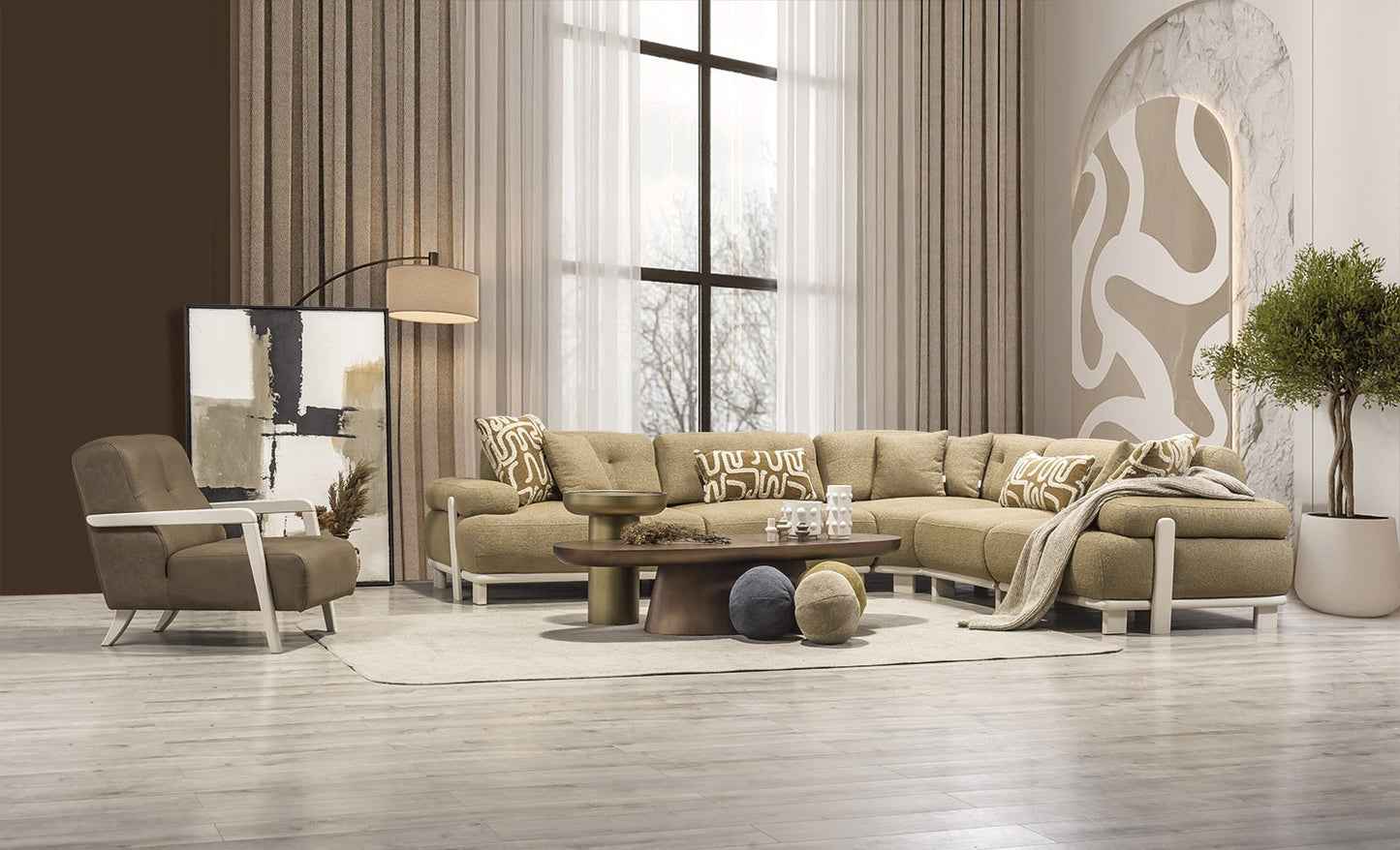 Panda-F Corner Sofa