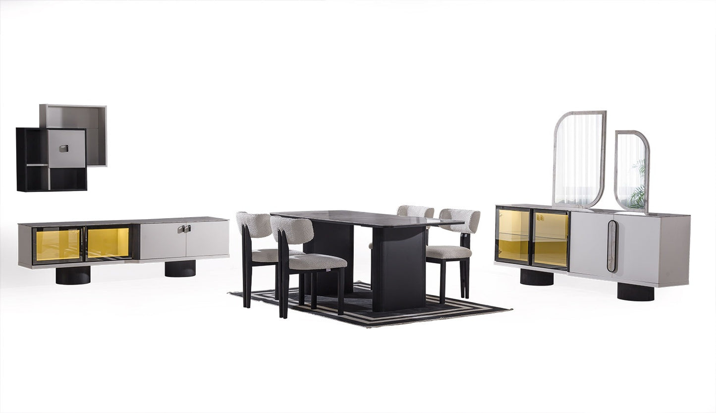 Barcelona Skänk med Spegel