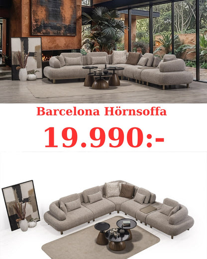 Barcelona Hörnsoffa