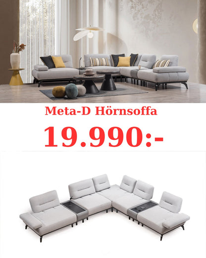 Meta-D Hörnsoffa