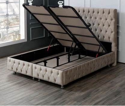 1️⃣ Stockholm HemPaket (Soffgrupp – TV-bänk – Soffbord – Säng med förvaring)