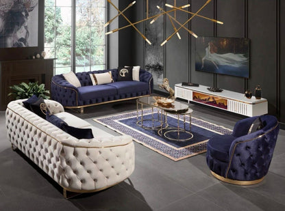 2️⃣ Göteborg HemPaket (Soffgrupp – TV-bänk – Soffbord – Säng med förvaring)