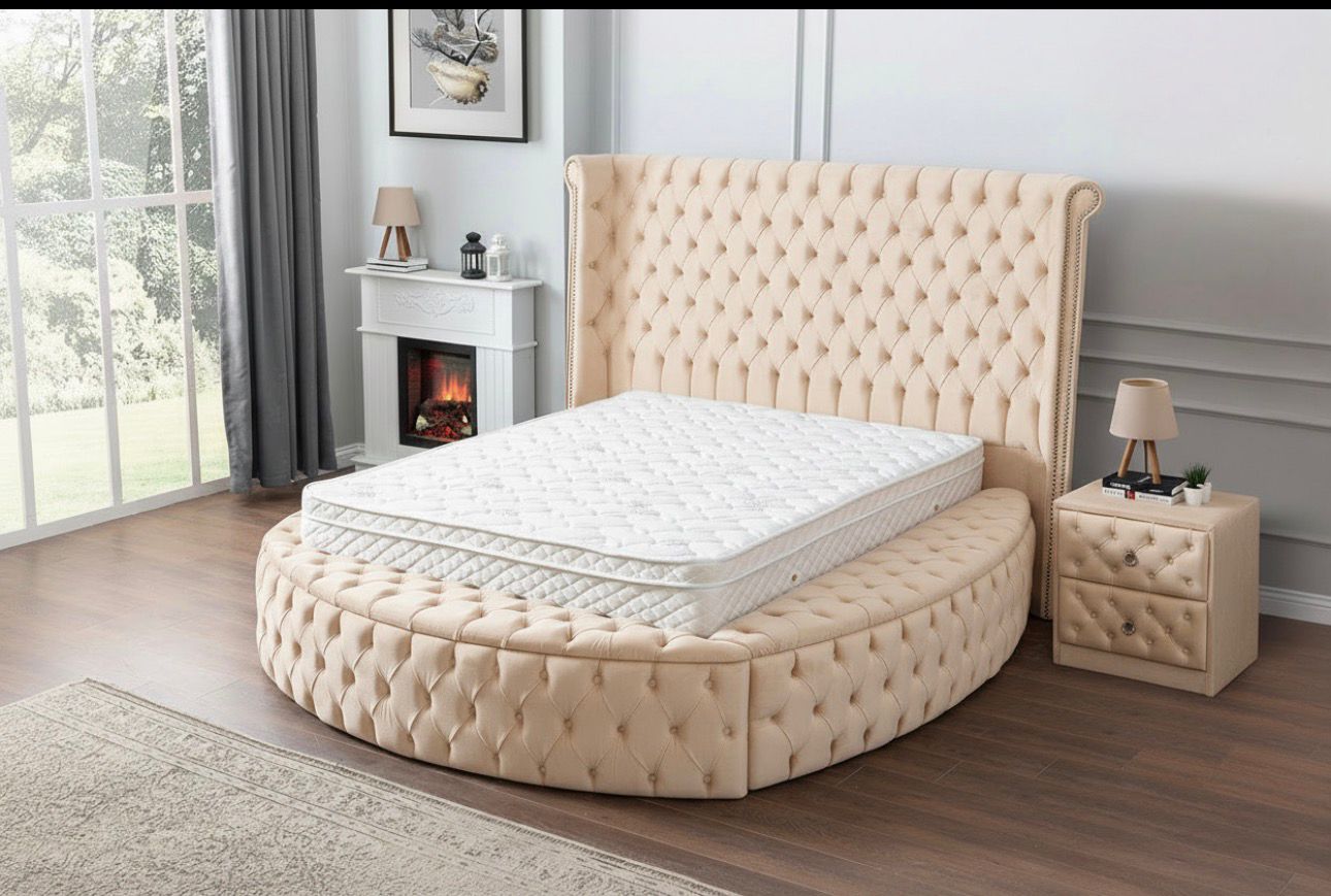 2️⃣ Göteborg HemPaket (Soffgrupp – TV-bänk – Soffbord – Säng med förvaring)