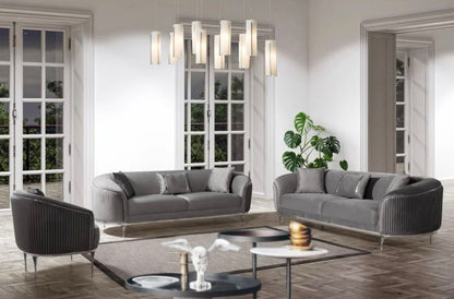 3️⃣ Malmö HemPaket (Soffgrupp – TV-bänk – Soffbord – Säng med förvaring)