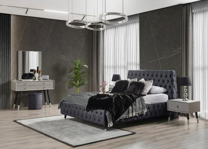 6️⃣ Örebro HemPaket (Hörnsoffa – TV-bänk – Soffbord – Säng med förvaring)