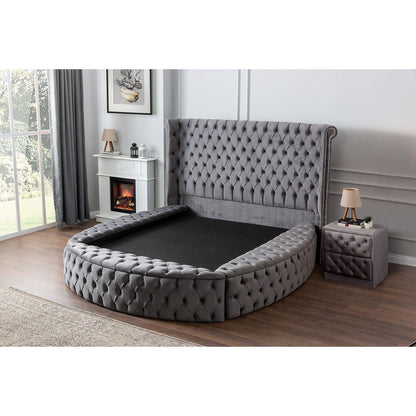 ⭐ ANGEL 160x200 Bedpaket – with storage, headboard and mattress ⏳ Begränsat antal – passa på!