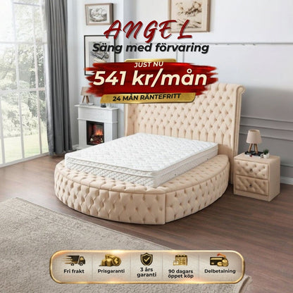 ANGEL Säng med förvaring 541 kr/mån