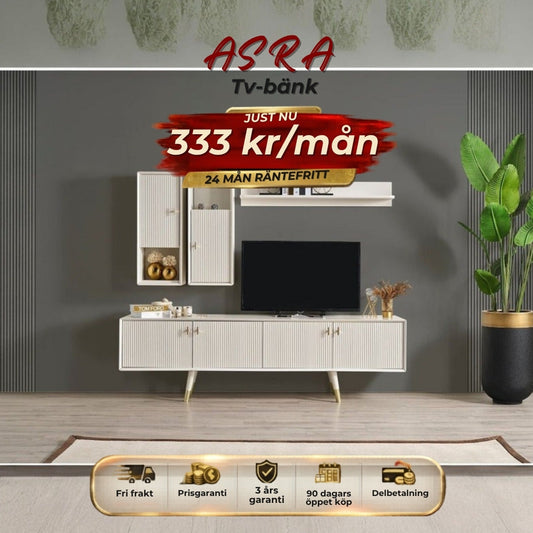 ASRA Tv-bänk 333 kr/mån