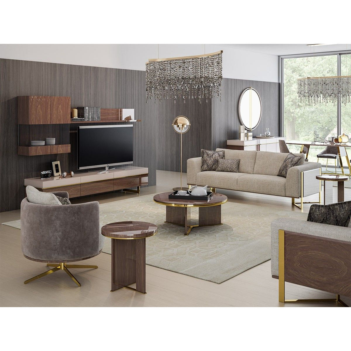 Aura Soffbord - LINE Furniture Group