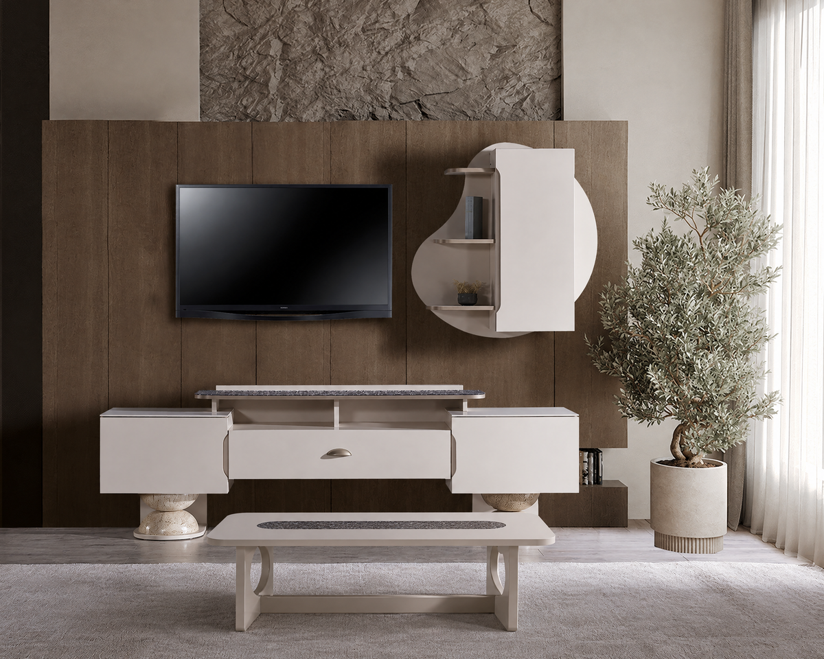 AVVA TV-Bänk + Soffbord