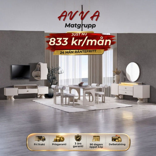 AVVA Matgrupp 833 kr/mån