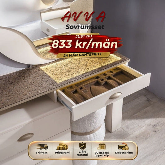 AVVA Sovrumsset 833 kr/mån