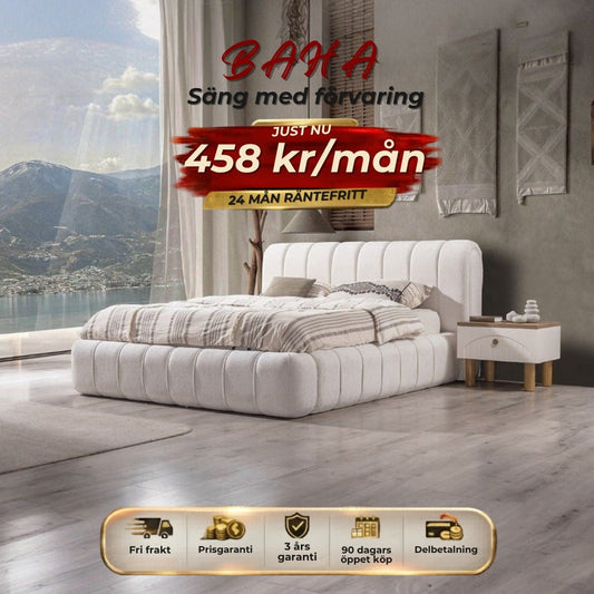 BAHA Säng med förvaring 458 kr/mån