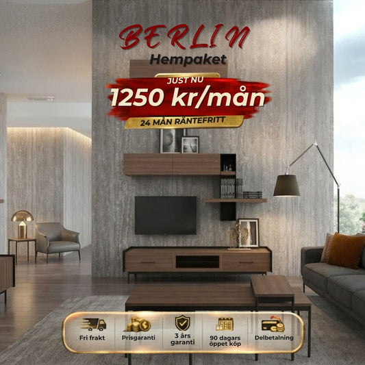 BERLIN Hempaket 1250 kr/mån