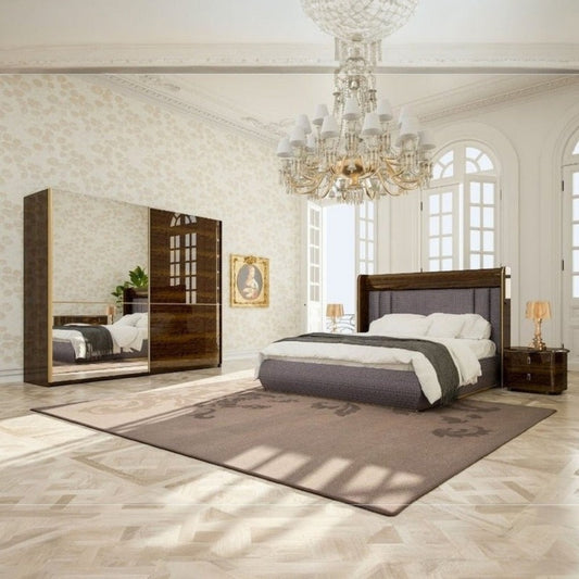 Favor Sovrumsset - (160 cm Säng-2 st Sängbord-Sminkbord) – kampanjpris